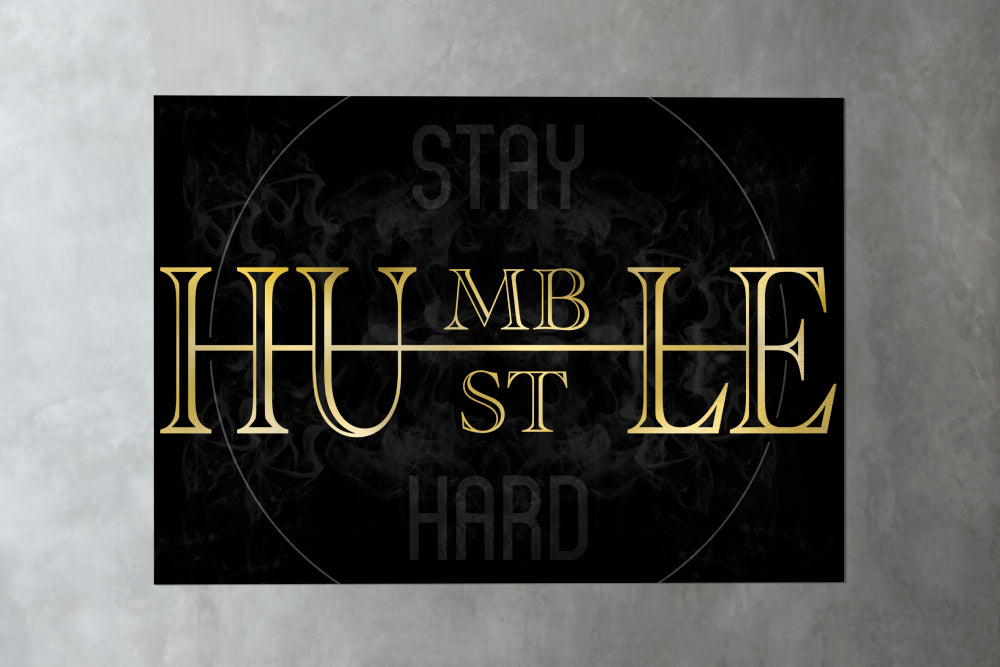 Stay Humble Hustle Hard (CANVAS)