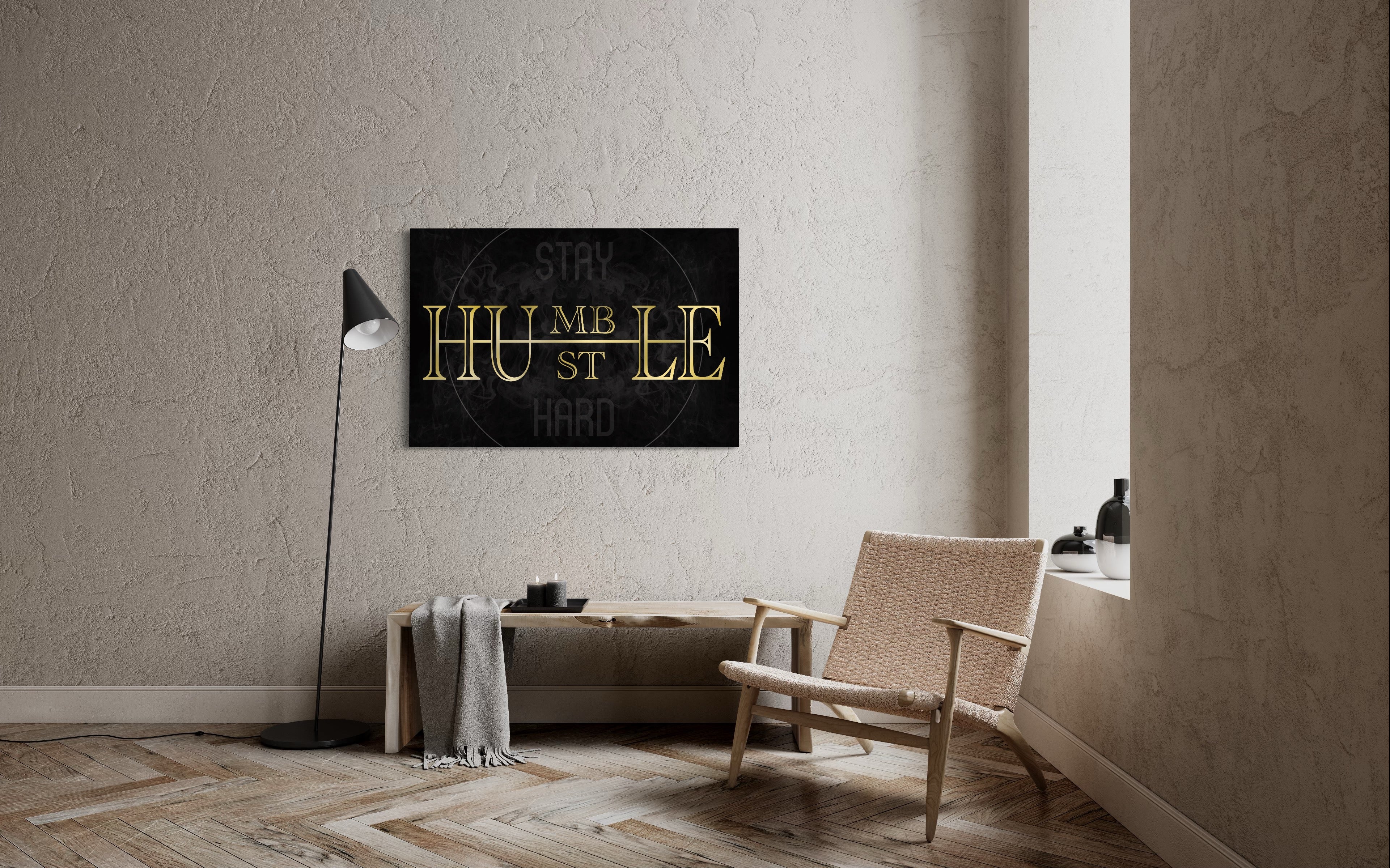 Stay Humble Hustle Hard (CANVAS)